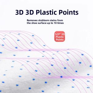 MONLEYTA | Portable Shoe Cleaning Wipes No Water Required White Sneakers Universal Disposable Cleaner For Sport Shoes Manually Operated