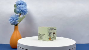 URQT Beef Tallow for Skin - Organic Grass-Fed Whipped Beef Tallow and Honey Balm - มอยส์เจอไรเซอร์ล้ำลึกสำหรับผิวหน้าและผิวกาย - บำรุงผิวอย่างเป็นธรรมชาติเพื่อผิวเนียนนุ่ม