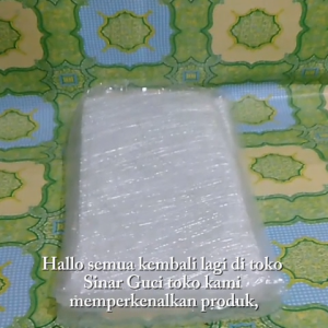 Serat Fiber Tape Pita Piber Lembaran Ukuran 27cm x 30cm Harga Per Lembar