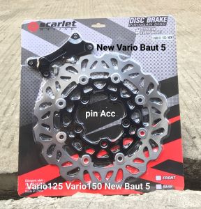 Piringan Disc Cakram Depan New Vario LED Baut5 Pnp Vario 125 LED New pnp Vario 150 LED New Baut 5 Pnp