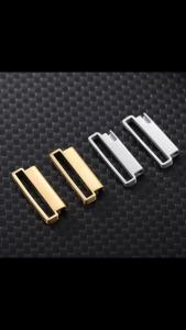 2 Chiếc Thép Không Gỉ Milanese Nylon Dây Đeo Đồng Hồ Bộ Chuyển Đổi Phát Hành Nhanh 20mm-22mm/22mm-24mm Đầu Nối Kim Loại Phụ Kiện Cho Đồng Hồ