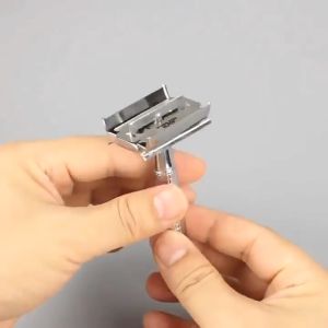 Manual Razor Shaver for men Blade Stainless Safety Razor Original Double Edge Razor for Private Part Beard Mini Portable