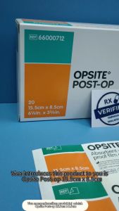 (Loose) Opsite Post-Op 15.5cm x 8.5cm 66000712 Smith & Nephew Adhensive Waterproof Dressings Sterile