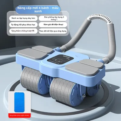 Dụng Cụ Thể Dục Bánh Lăn Tự Quay Vể Abdominal