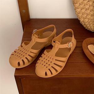 HUALUOLAN | Womens Soft Bottom Roman Style Sandals For Beach Wear