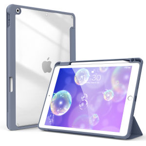 Kenke vỏ ốp ipad acrylic rõ ràng ốp lưng với khe cắm bút chì cho ipad 10.9 inch ipad 2022 không air 5 ipad không khí 4 ipad 10 thế hệ ipad mini 6 case bìa id chính xác vị trí lỗ vỏ thông minh tất cả bao gồm bảo vệ