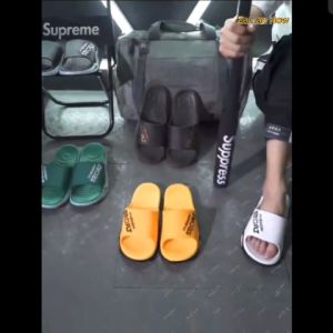Zaman Now - Sandal Slip On Cowok / Sandal Karet Cowok / Sandal Sport Pria / Sandal Selop Karet Laki-laki Bahan Karet Empuk Ringan