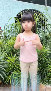 KZL64 KAZEL ZEBE TANKTOP CLASSIC ANAK PEREMPUAN 6Bulan-14Tahun (1Pcs)