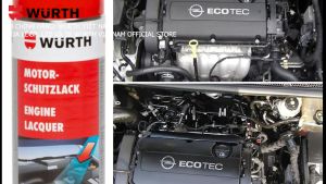 Wurth Chất Phủ Bóng Phục Hồi Và Bảo Vệ Khoang Máy Engine Lacquer 400ml