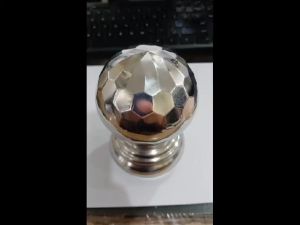 Mahkota Bola Diamond Stainless 2 1/2in x 3in Aksesoris Stainless