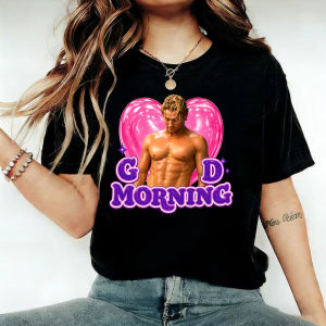 Sanrio | Dean Di Laurentis Good Morning Shirt Off Campus Briar U Romance Hockey T-shirt Di Laurentis Off Campus Inspired Tee Y2k 90s Tops