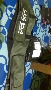 Tas Pancing Double Dua Ruang Ukuran 80/100/120 Untuk Joran Casting dan Tegek