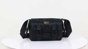 LAZ120) High Quality Japan Minimalist Design Water Resistant SNIPER Sling Bag Crossbody bag with Waterprof Zip