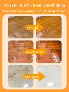 MONLEYTA | Chất Tẩy Rửa Sàn Nhà cho Gạch và Sàn Gỗ - Loại Bỏ Mạnh Các Vết Bẩn