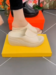 LaLa Elegant Womens Comfort Slide Sandals - High-Quality PVC House Slippers