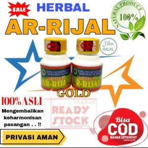 AR RIJAL KAPSUL STAMINA KUAT DAN TAHAN LAMA ORIGINAL
