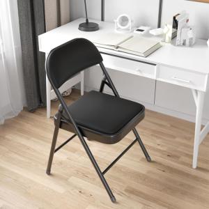 Portable Folding Chair Simple Modern Style Office Leisure Backrest Adjustable 10 Levels Adult Metal Material Non-Customizable