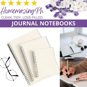 Journal Notebook A5 B5 A6 Notebook I Spiral Plain Aesthetic Korean Style for College School DIY I Homemazing PH