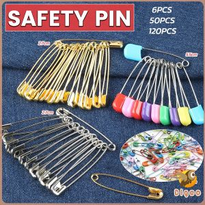 Digeo Multifunctional Safety Pin Golden/Silver/Colorful Newborn Clip Diaper Clip