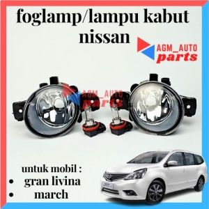 Foglamp & Lampu Kabut Mobil NISSAN GRAND LIVINA (2006 - 2018) NISSAN MARCH (2010 up) Good Quality