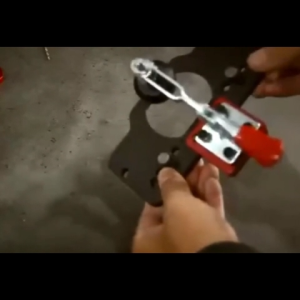 Cữ định vị khoan lỗ bản lề 35mm công cụ mộc công làm cửa tủ gỗ vật liệu nhôm nhựa bền bỉ
