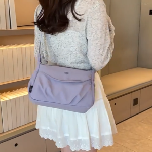 Large Anti-Theft Crossbody & Shoulder Bag with Adjustable Strap & -Zipper Commuting Travel etc ( Multi-Color Options & Hand Washable)