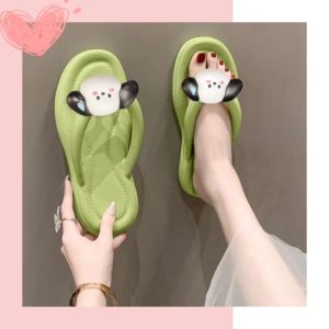 QZshop รองเท้าแตะ 4 สี พร้อมส่ง รูปแบบด้วยการวาดผ่านแฟชั่น คุณภาพสวยงาม วัสดุยางนิ่มเด้งน้ำ ความยืดหยุ่นเยาว์ สลายแฟชั่นสำหรับการสั่งออก ที่สุดท้าย คุณสามารถทำการสั่งเข้าได้ง่ายเลย