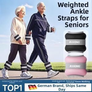 RUANFU | Weighted Ankle Strap for Strength Training Invisible Design