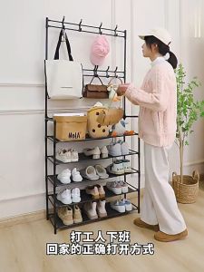 Rak Sepatu Susun Murah Stand Hanger Gantungan Baju estetik Tempat Sepatu Tertutup Anti Debu
