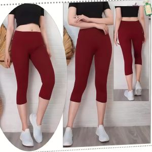 LEGGING WANITA DEWASA UKURAN STANDAR // CELANA LEGGING 3/4 WANITA DEWASA MODIS SPORTY