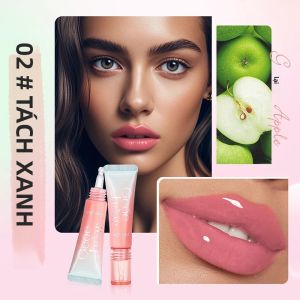 Son Dưỡng Môi Thay Đổi Nhiệt Độ Gegebear Chiết Xuất Trái Cây Dưỡng Ẩm Nuôi Dưỡng Sâu Dưỡng Ẩm Lâu Dài Ngăn Ngừa Khô Nứt Cải Thiện Đường Viền Môi Chăm Sóc Môi Gloss