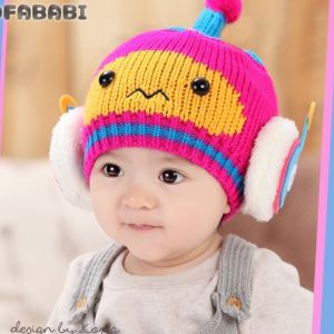 หมวกไหมพรมเด็ก เนื้อผ้านุ่ม นิ่ม ใส่ระบายอากศดี สบายอ่อนโยน หมวกเด็กกันหนาว หมวกไหมพรมปิดหู หมวกแฟชั่นฤดูหนาว