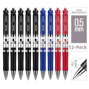 deli | Click Operation Black Carbon Pen 0.5mm