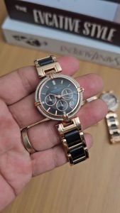 [99JAYASTORE✅COD] PREMIUM WATCH Promo ORIGINAL Fashion TERLARIS Jam Tangan Kasual ANALOG Mewah SEVEN MINUTE Series WANITA Terbaru M783 Tali RANTAI STAINLESS STEEL D: 35 cm TANGGAL AKTIF✅Chrono Variasi (Off) Free BOX Dan BATERAI Cadangan WATER RESIST 100M