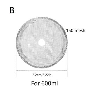 Hot Sale Stainless Steel Fine Mesh Reusable Filter Screen Replacement for French Press Coffee Maker Home Brew Tool