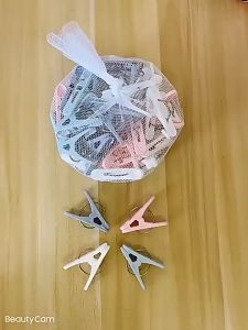 IFS กิ๊บหนีบผ้า ที่หนีบผ้า พลาสติก ชุดละ 50 ชิ้น แข็งแรง ทนทาน คละสี clipper กิ๊บ