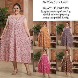 Daster Kensi Payung Extra Jumbo Muat BB 100Kg LD 160