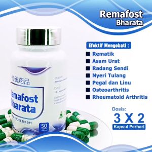 Obat Syaraf Terjepit Punggung Kolestrol Ampuh REMAFOST BHARATA Original