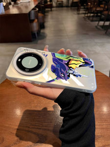 Future Soldier EVA Initial Machine Rainbow Laser Huawei Mate 80 pro Silicone Phone Case Full Cover Protection Soft Cartoon Design