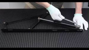 1 meter Heavy Pneumatic Storage Bed Lift Mechanism Gas Spring Strut Support Hinge Bed Sofa Storage Space Saving