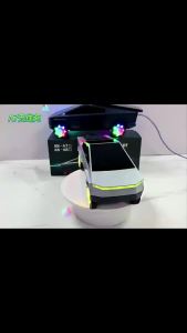 2026 Cybertruck Car Model Wireless Bluetooth Speaker Stereo Sound Bass Woofer Hifi Music Active USB TF AUX Fm BT RGB Toy Gift
