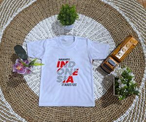 kaos kemerdekaan anak 1-10 thun