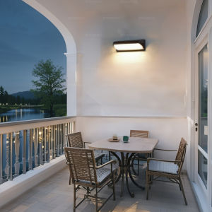 Outdoor Waterproof Ultra-Bright Wall Lamp Villa Courtyard Lighting Entrance Hallway Balcony Exterior Patio Modern Simple Style