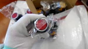 1pcs Led Momentary Push Button Switch Mayitr Ac 220v No+nc Start Stop Dpst Switches For Starter Contactor Relay