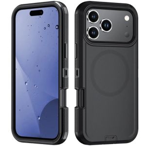 Ốp Điện Thoại Từ Tính Chống Sốc Heavy Duty Armor Dành Cho iPhone 18/17/Pro Max Hỗ Trợ Magsafe 3 Lớp Bảo Vệ Lai PC+TPU