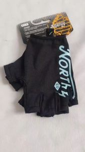 Sarung Tangan Glove Northy Delta Half Finger Blue Black Cycling