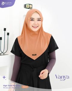 VANYA Jilbab Instan Sport Daffi Hijab Jersey Non Ped Premium Simple Terbaru Nyaman Anti gerah