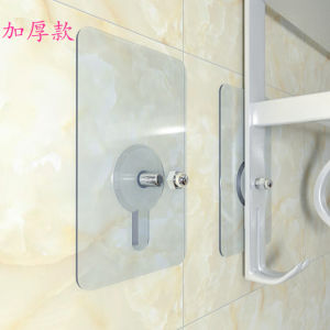 Móc Treo Tường Không Để Lỗ Không Để Lại Dấu Vết Kẹp Dán Móc Treo Đồ Dùng Nhà Bếp Phòng Tắm Phụ Kiện Lưu Trữ Mạnh Mẽ