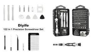 ISKU 122 In 1 Obeng Set: Alat Perbaikan HP & PC