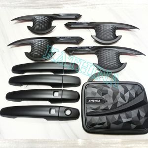 Paket Outer Handle Tank Cover All New Ertiga 2018-2025 Hitam Doff